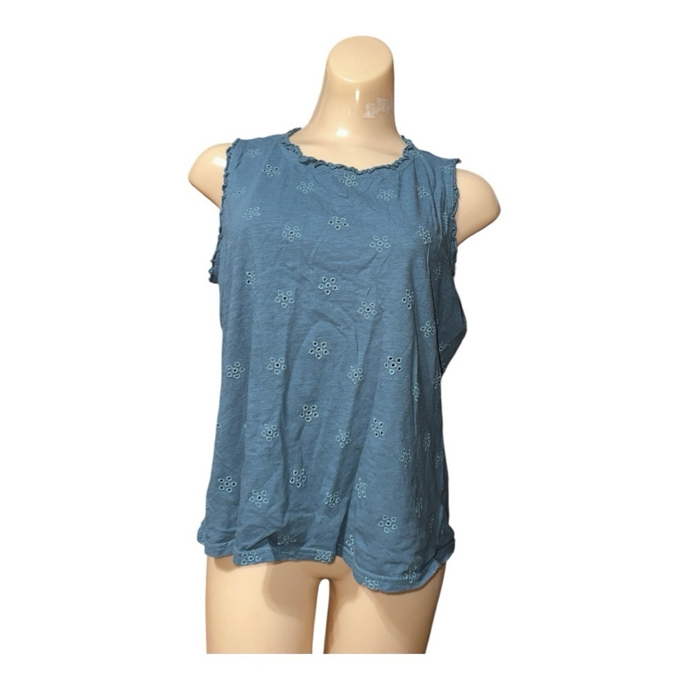 Maurices Blue Sleeveless Women's Top, Sz Large